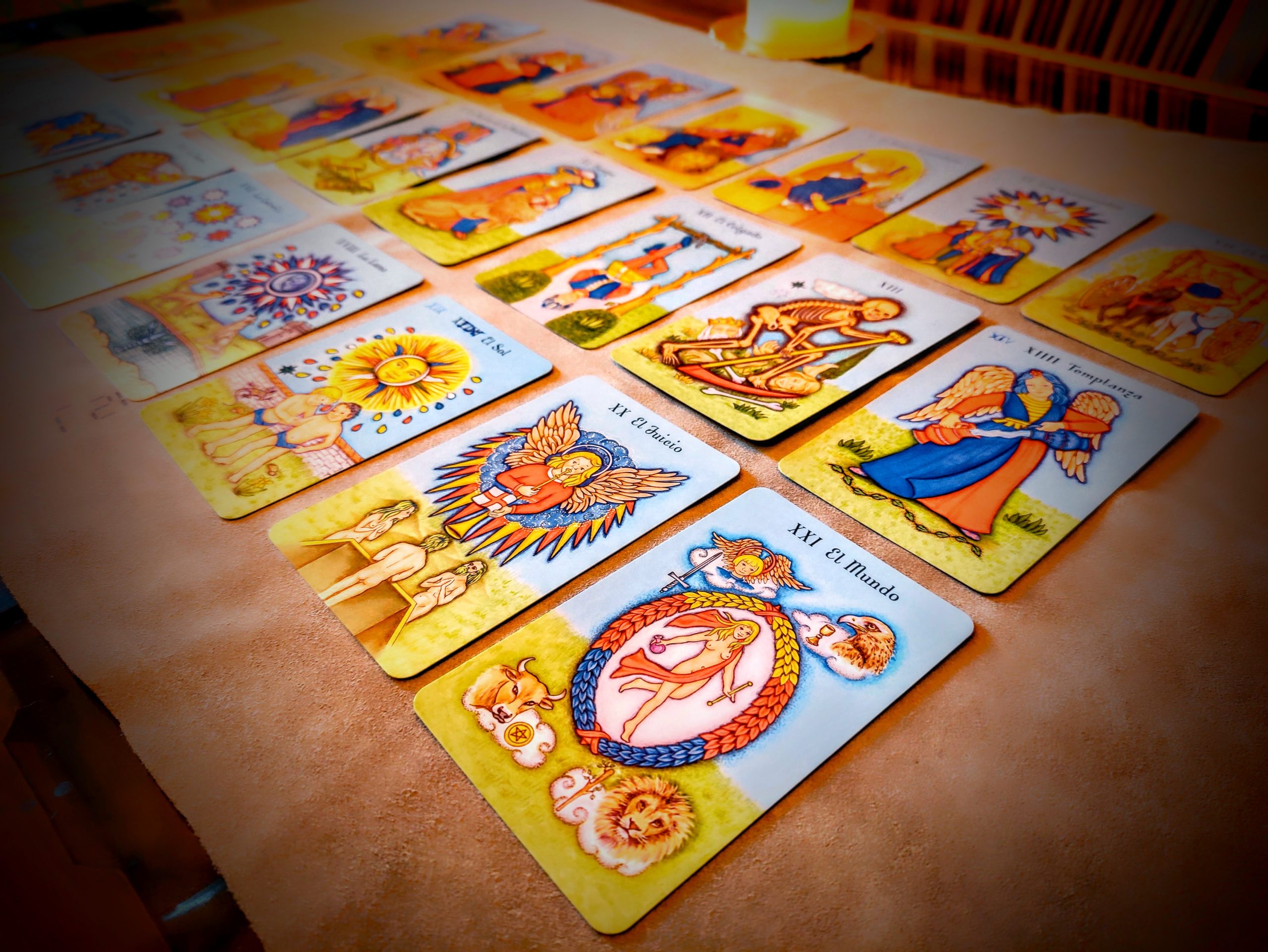 Lectura de cartas enfocada en tu elemental